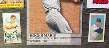 BASEBALL: ROGER MARIS, NEW YORK YANKEES = TOPPS 2021 T206 + 2010 KIMBALL MINI'S picture