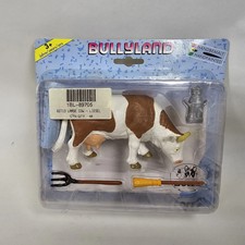 Large Cow Liesel Bullyland Bully Wild Animals Set Boxed HTF New Sealed picture