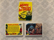 Topps 2012 Mars Attacks Heritage Base Trading Card Set 55 Cards +Poster+Wrapper picture