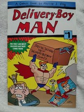 DELIVERY BOY MAN #1 SDCC 2010 EXCLUSIVE BONGO FUTURAMA ALMOST PERFECT COMIC picture