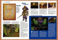 2001 World Of WarCraft Vanilla Footman Original Advertisement / Retro Promo vr23 picture