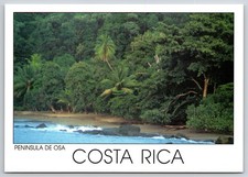 Postcard Peninsula De Osa Costa Rica Continental Card picture