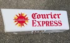 Vintage Buffalo Courier Express Plastic Newspaper Home Delivery Tube Box picture