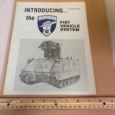 Vintage 1978 Emerson Electronics FIST Vehicle System Threat Response Brochure picture