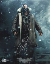 TOM HARDY SIGNED AUTOGRAPHED THE DARK KNIGHT RISES 11X14 PHOTO BECKETT BAS picture