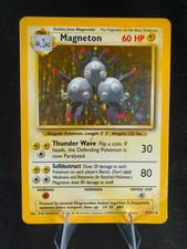 HP | Magneton | Base Set Unlimited | 9/102 | Holo | Rare Holo picture