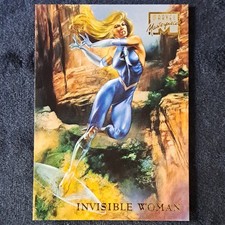 1996 Marvel Masterpieces #23 INVISIBLE WOMAN Boris & Julie ~ NM-MT to MINT picture