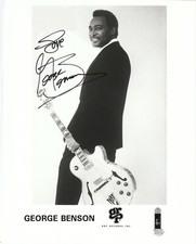 GEORGE BENSON AUTOGRAPHED PHOTO REPRINT picture