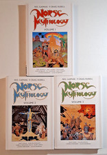 Norse Mythology Hardcover Set Volume 1-3 by Neil Gaiman & P. Craig Russell picture