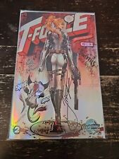 TAYLOR SWIFT Female Force 2 FOIL COVER #4/50  Signed by Tyndall  picture