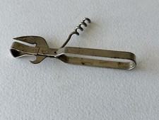 Vintage Old King Tempered Cork Screw Beer Wine Soda Bottle Opener Made In USA picture