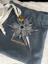 Waterford 2021 Annual Snowstar Christmas Ornament 1059684 New With Box picture