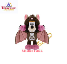 Disney authentic 2026 Halloween goofy plush keychain shanghai disneyland picture