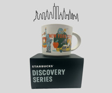 Starbucks New York City Coffee Mug Discovery Series Statue Liberty NYC Collect picture