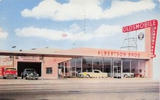 Oldsmobile Albertson Bros Car Dealer Culver City CA California Vtg Postcard I61 picture