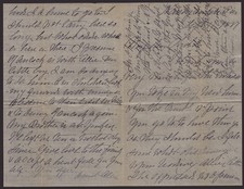 ALMIRA RUSSELL HANCOCK - AUTOGRAPH LETTER SIGNED CIRCA 09/16/1 picture