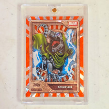 Topps 2026 Mint Marvel In Marvel We Trust Doomasaur Bronze #39 17/25 picture