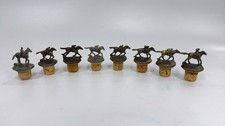 Blanton's Bottle Stoppers Complete Set 8 Letters A-H Bourbon cORK Full Set picture
