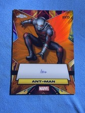 2025 Topps Chrome Orange Ant Man Facsimile Auto /25 #FA-AM picture