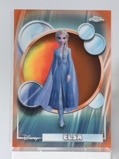 Elsa 2026 Topps Disney Chrome Orange /25 picture