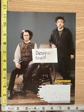 Johnny Depp & Tim Burton Sweeny Todd  Photograph picture