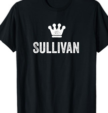 Sullivan King shirt black T-shirt short sleeve All sizes JM1989 picture
