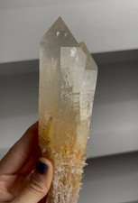 Rare Blue Mist Mango Quartz – Extraordinary Dual Mineral Phenomena – La Belleza picture