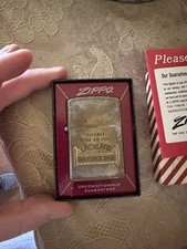 Vintage Zippo Lighter Lackland Air Force Base Gateway to the Air Force in Box picture