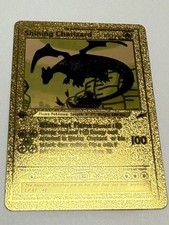 Pokémon TCG Shining Charizard Neo Destiny Holo Card 107/105 1st Addition Fan Art picture