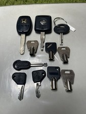 Mixed Lot of 1 Odd Keys Key Club Car Indak Chateau Suitcase Luggage Honda Nisan picture