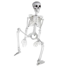 3ft/36inch Skeleton for Halloween, Realistic Skeleton with Posable Joints 1 picture