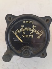 Ww2 Weston Type A-120 AMP Volt Meter picture