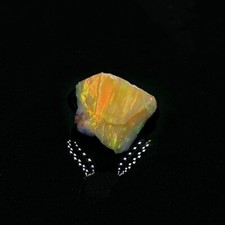 Jalisco Mexican Fire Color Strained Opal Stone Rough picture