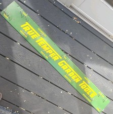 Vintage True Temper FARM FRESH Metal Sign Garden Tool Rack STORE Display 48
