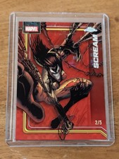 2026 Topps Marvel Chrome Scream /5 Red X-Fractor (Symbiote) picture