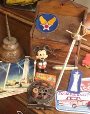 Vintage Grandad's Junk Drawer Collectors Lot - Very Good picture