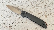Kershaw 2038 Folding Pocket Knife Iridium Plain Blade D2 Dura Lock Gray Handle- picture