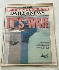 9/11 Newspaper Lot September 11, 2001 Daily News NY Post 9/12-9/16 picture