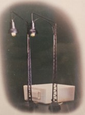 VINTAGE Dept 56 #52760 Village Accessories Battery Operated Railroad Lamps picture