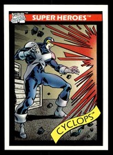 1990 Impel Marvel Universe #8 Cyclops Diamond Preview picture