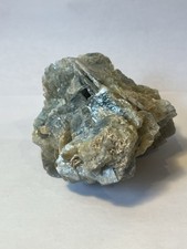 HUGE Blue Barite Crystal Specimen Mineral Cluster Hartsel Colorado 4.5x4.5x2.5in picture
