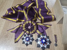 Vintage china order of brilliant star grand cross medal picture