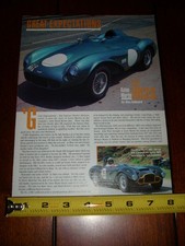 1953 1954 1955 1956 ASTON MARTIN DB3S - ORIGINAL 1993 ARTICLE picture