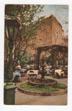 Vintage Postcard Court of the Two Sisters Restaurant Vieux Carre New Orleans picture