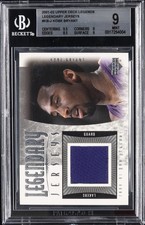 2001-02 UD LEGENDS #KB-J KOBE BRYANT LEGENDARY JERSEY BGS 9 picture