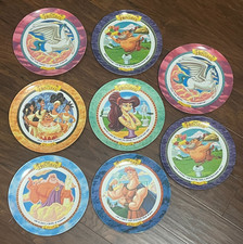 Vintage 1997 McDonalds Disney Hercules Plates Melamine Complete Set (2 spares) picture