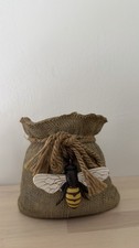 vintage Rustic Bumble Bee Decorative Figurine picture