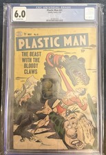 Quality Comics Plastic Man #41 CGC 6.0  1953 The Best With The Bloody Claws picture