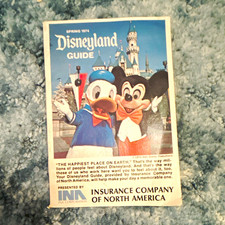 Disneyland Spring 1974 Guide Booklet w/ Coupons Mickey Mouse Donald Duck picture