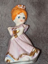Vintage J.S.N.Y Cinderella Princess Ceramic Collectable Bell picture